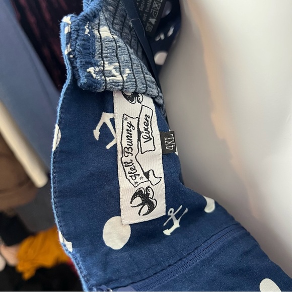 Hell Bunny Vixen Marina Sailor Halter Pin Up Dress - Picture 12 of 14